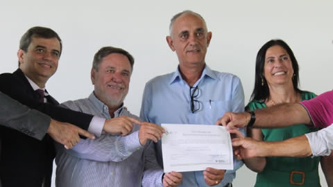 ACAVE recebe o certificado